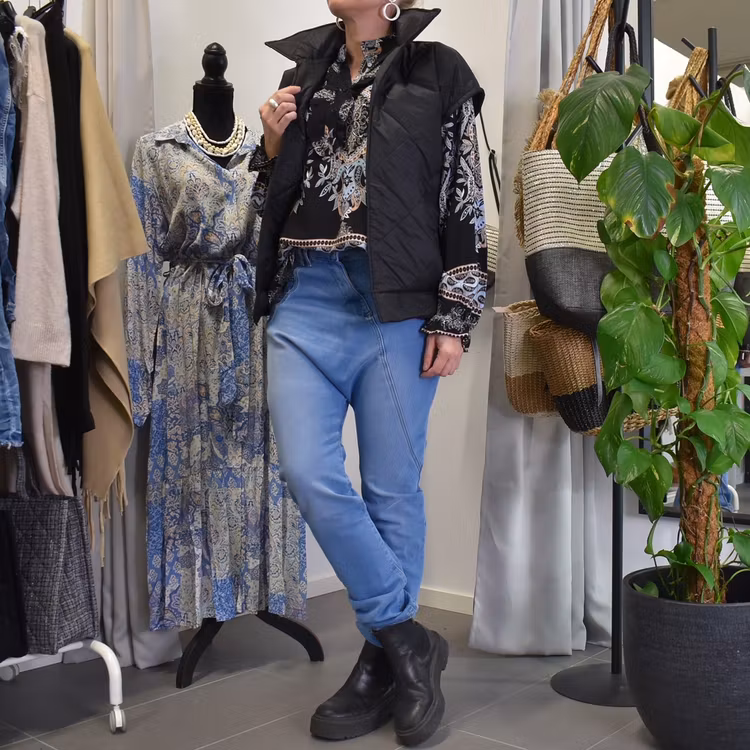 ANDRASORTERING Jeans Baggy LJUS BLÅ - 3D Denim