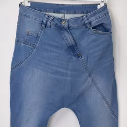 ANDRASORTERING Jeans Baggy LJUS BLÅ - 3D Denim