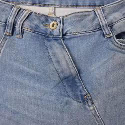 ANDRASORTERING Jeans Baggy LJUS BLÅ - 3D Denim