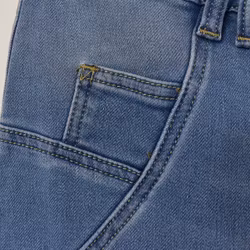 ANDRASORTERING Jeans Baggy LJUS BLÅ - 3D Denim