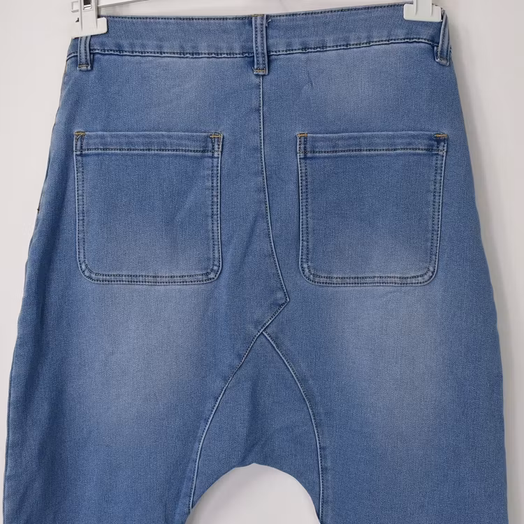 ANDRASORTERING Jeans Baggy LJUS BLÅ - 3D Denim