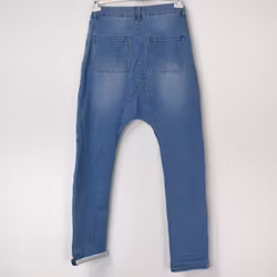 ANDRASORTERING Jeans Baggy LJUS BLÅ - 3D Denim