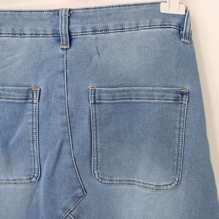 ANDRASORTERING Jeans Baggy LJUS BLÅ - 3D Denim