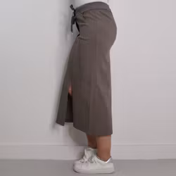 ANDRASORTERING Stretchig Kjol Märta TAUPE - Mix By Heart