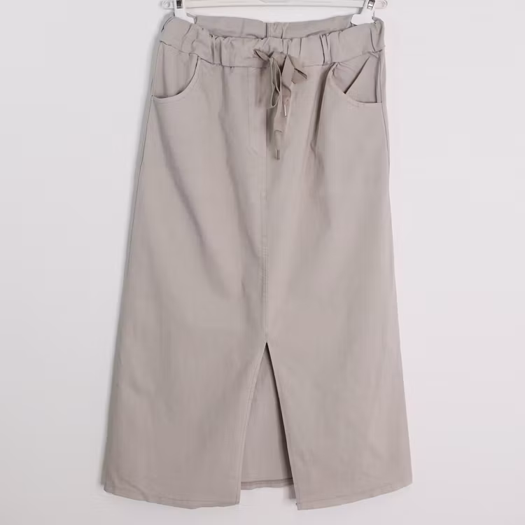 ANDRASORTERING Stretchig Kjol Märta BEIGE - Mix By Heart