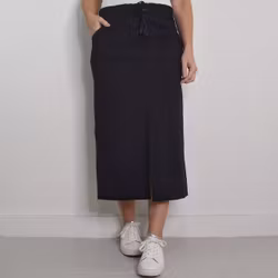 ANDRASORTERING Stretchig Kjol Märta SVART - Mix By Heart