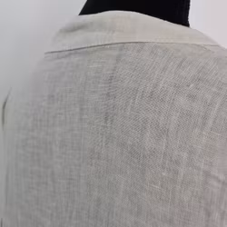 ANDRASORTERING Linneklänning Krås SABBIA