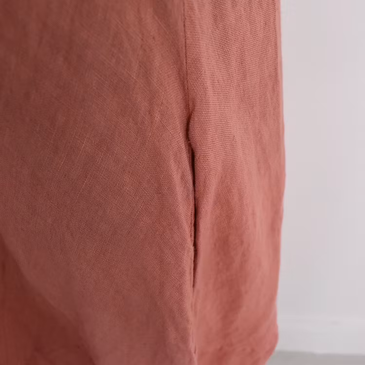 ANDRASORTERING Linneklänning Sweet PINK GRAPE