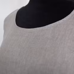 ANDRASORTERING Linneklänning Sweet TAUPE