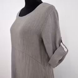 ANDRASORTERING Linneklänning Sweet TAUPE