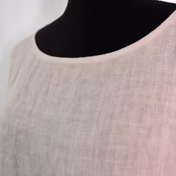 ANDRASORTERING Linneklänning Fickor ROSA