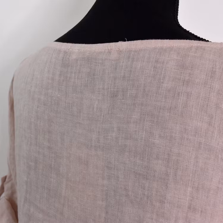 ANDRASORTERING Linneklänning Fickor ROSA