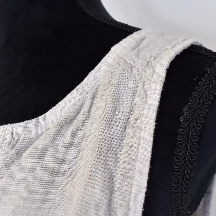 ANDRASORTERING Linne/Ärmlös topp BEIGE Storlek S/M