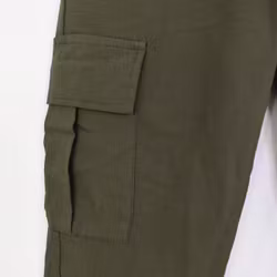 ANDRASORTERING Stretchig Cargobyxa Siri MÖRK KAKI