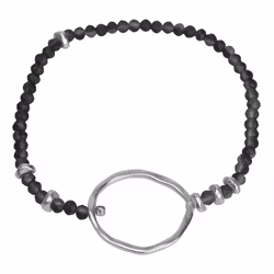 Armband Jennifer GRÅ/SILVER - The Moshi