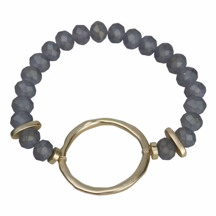Armband Patricia GRÅ/GULD - The Moshi