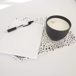 Linjerat block A5 DOTS - Elina Dahl
