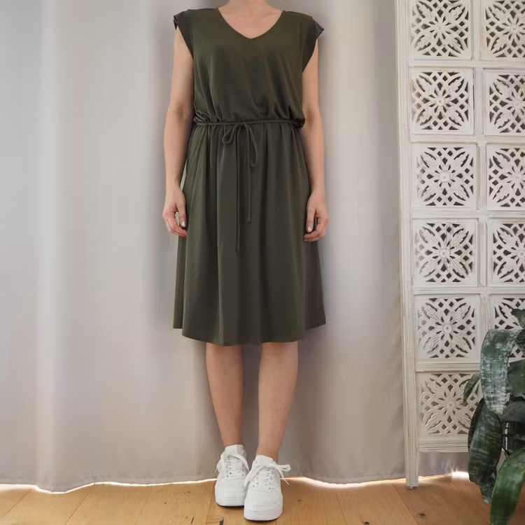 Jersey-klänning Pam ARMY - Saint Tropez