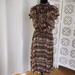Klänning Lilly BLACK PAISLEY - Saint Tropez
