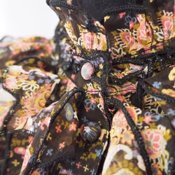 Klänning Lilly BLACK PAISLEY - Saint Tropez
