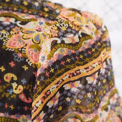 Klänning Lilly BLACK PAISLEY - Saint Tropez