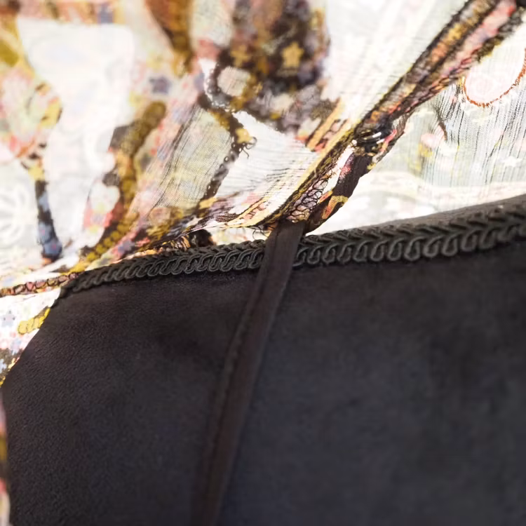 Klänning Lilly BLACK PAISLEY - Saint Tropez