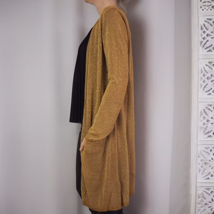 Cardigan Dubbi BRONZE BROWN - Saint Tropez