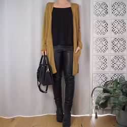 Cardigan Dubbi BRONZE BROWN - Saint Tropez