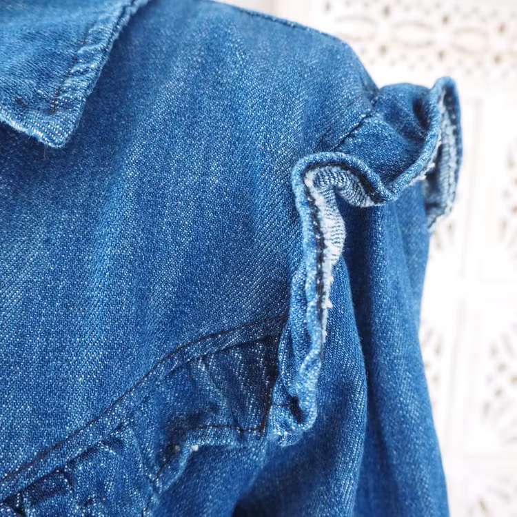Jeansjacka Boho MÖRK DENIM - Stajl Agenturer