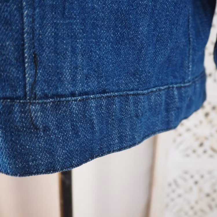 Jeansjacka Boho MÖRK DENIM - Stajl Agenturer