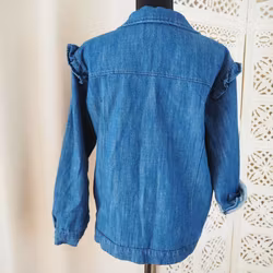 Jeansjacka Boho MÖRK DENIM - Stajl Agenturer