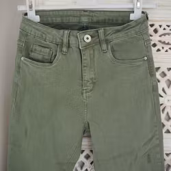 Stretchjeans med fransar ARMY - 3D Denim