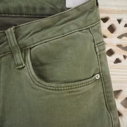 Stretchjeans med fransar ARMY - 3D Denim