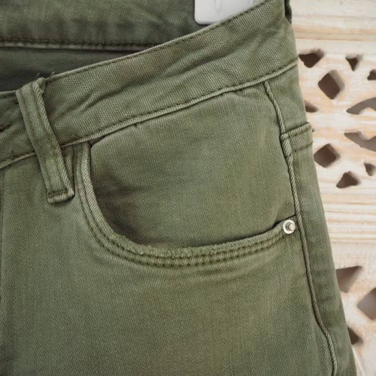 Stretchjeans med fransar ARMY - 3D Denim