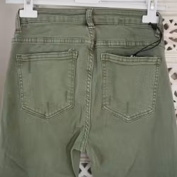 Stretchjeans med fransar ARMY - 3D Denim