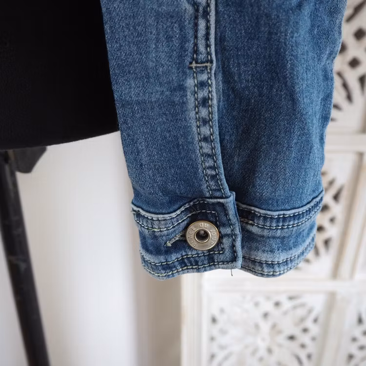 Jeansjacka med dragkedja DENIM - Place du Jour