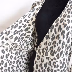 Klänning Maxi Leopard CREAM - CoconutMilk by Stajl