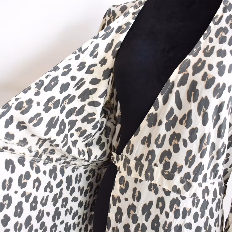 Klänning Maxi Leopard CREAM - CoconutMilk by Stajl