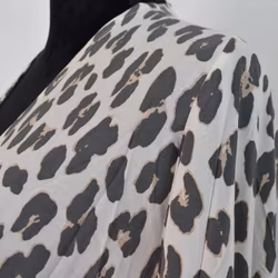 Klänning Maxi Leopard CREAM - CoconutMilk by Stajl