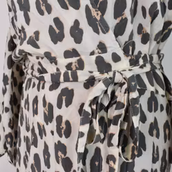 Klänning Maxi Leopard CREAM - CoconutMilk by Stajl