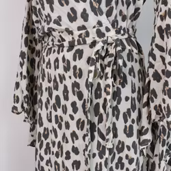 Klänning Maxi Leopard CREAM - CoconutMilk by Stajl
