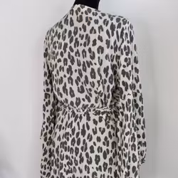 Klänning Maxi Leopard CREAM - CoconutMilk by Stajl