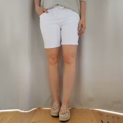 Shorts med resår VIT - Newplay