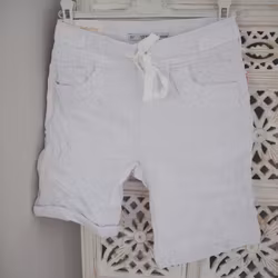 Shorts med resår VIT - Newplay