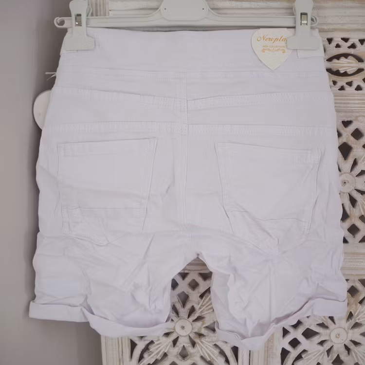 Shorts med resår VIT - Newplay