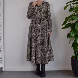 Skjortklänning glitter LEO
