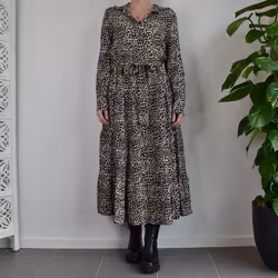 Skjortklänning glitter LEO