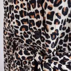 Skjortklänning glitter LEO