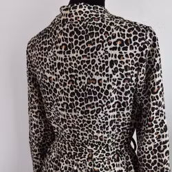 Skjortklänning glitter LEO