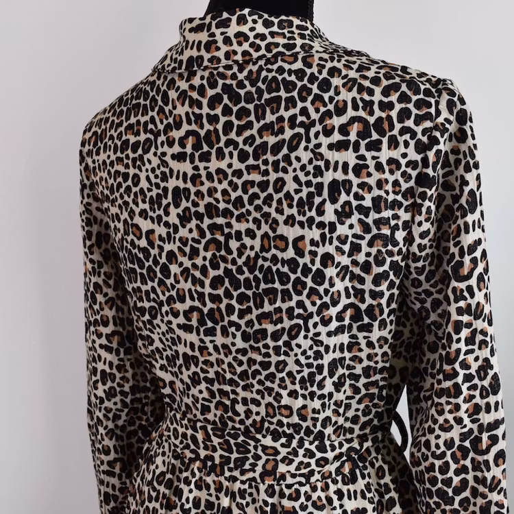 Skjortklänning glitter LEO